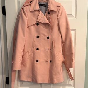 Zara Soft Pink Trench Coat